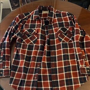 Men's Duluth Plaid Shirt - Red and Black